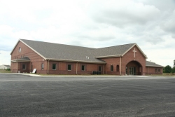finished church exterior - click to enlarge