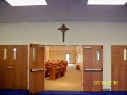 entry into actual church