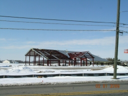 metal roof going on