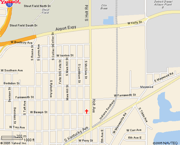 Map of St. Ann Location